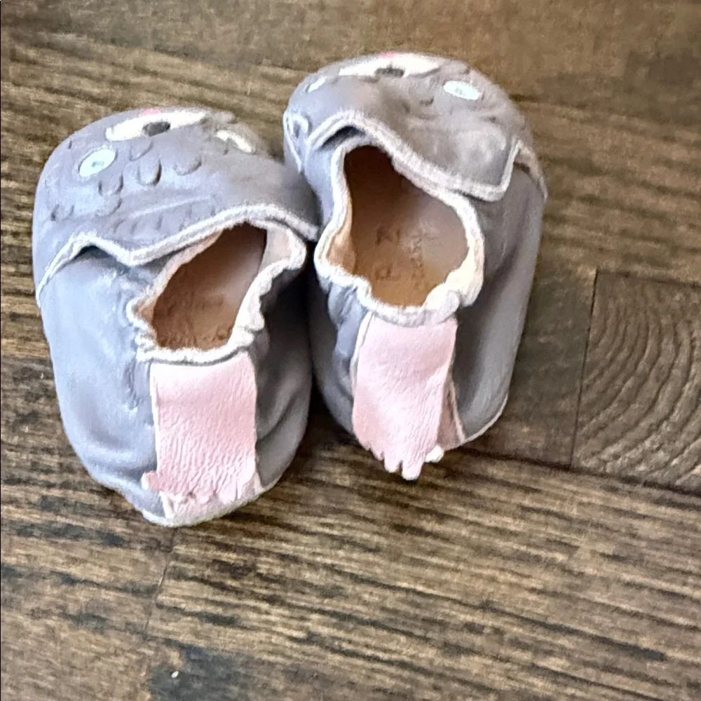 Easy Peasy Brown Leather   Slip-On moccasins. Very good condition